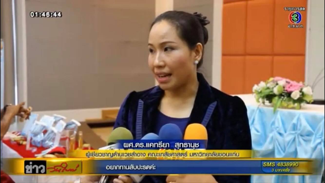 ช่อง 33 HD - ผลิตภัณฑ์ครีมรองพื้นที่มีสารสกัดยางนา - กอง ...